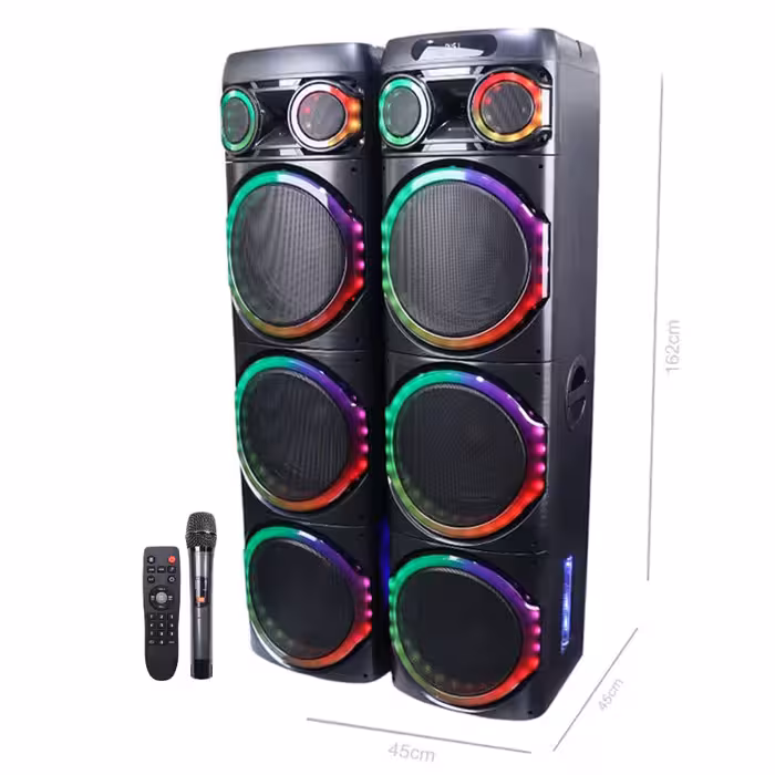 اسپیکر خانگی ایستاده وریتی مدل VS-1260 به همراه میکروفون و ریموت کنترل