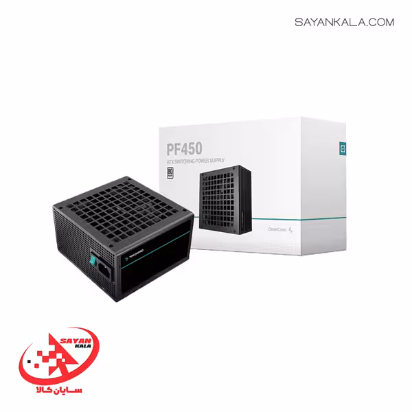 منبع تغذیه کامپیوتر دیپ کول مدل POWER DEEPCOOL PF450 450W 80 PLUS WHITE