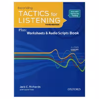 کتاب‌ Tactics for listening 3rd expanding اثر jack c richards انتشارات جنگل