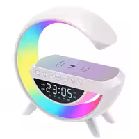شارژر بی سیم و چراغ رومیزی اسپیکر دار BT-3401 15W