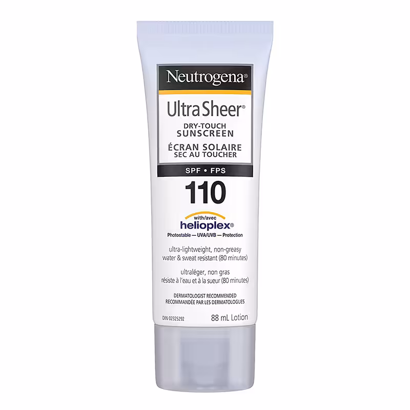 ضد آفتاب نوتروژینا SPF 110 الترا شیر Neutrogena Sunscreen Lotion SPF 110 Ultra Sheer • خوش آرا