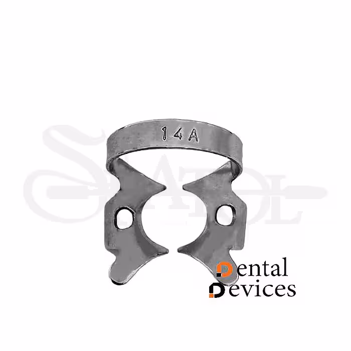 کلمپ رابردم مولرهای نیمه روییده و بزرگ no.14a دنتال دیوایس Dental Devices