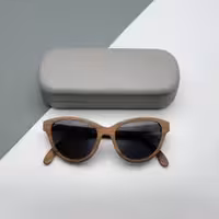 عینک چوبی دست‌ساز میدو مدل O029