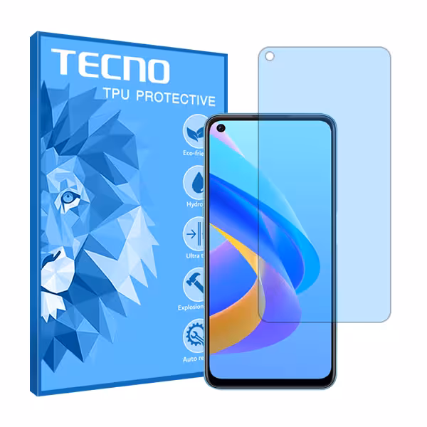 گلس اوپو A36 مدل هیدروژلی آنتی بلو برند تکنو کد S