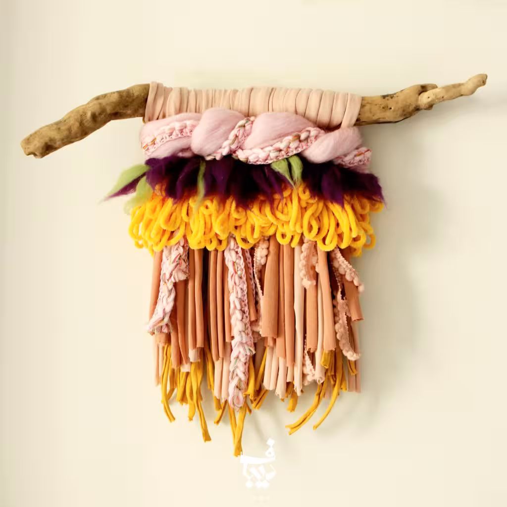 هنر صنایع دستی دست بافت دشت لوندر