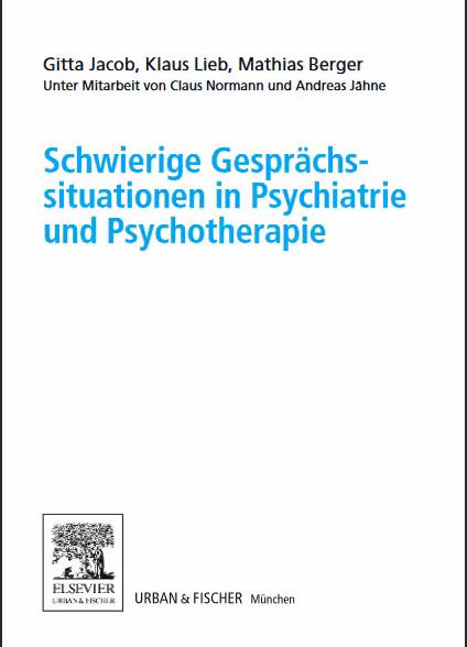 خرید و دانلود نسخه کامل کتاب Schwierige Gesprächs situationen in Psychiatrie und Psychotherapie - Original PDF