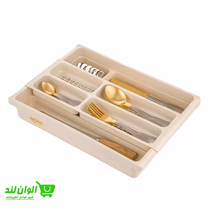 جا قاشقی کابینتی لیمون مدل دو طبقه کد 26404