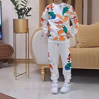 بلوز و شلوار  اسپورت جنس دورس پنبه لاکرادار هم دخترونه هم پسرونه شیک و زیبا کیفیت عالی 