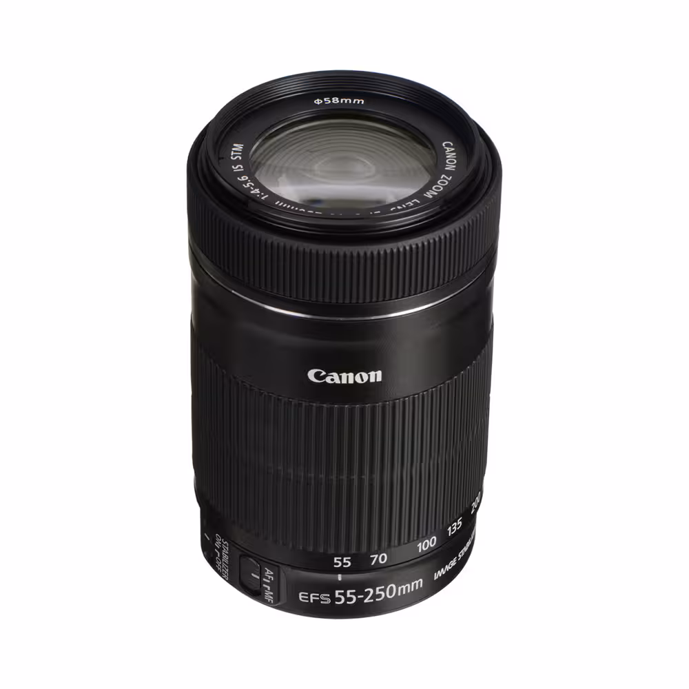 لنز دوربین عکاسی Canon EF-S 55-250mm f4-5.6 IS STM