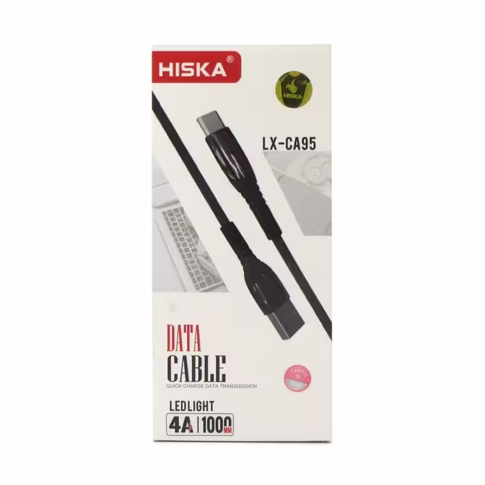 کابل تبدیل USB به Type-C هیسکا مدل LX-CA95 طول 1 متر