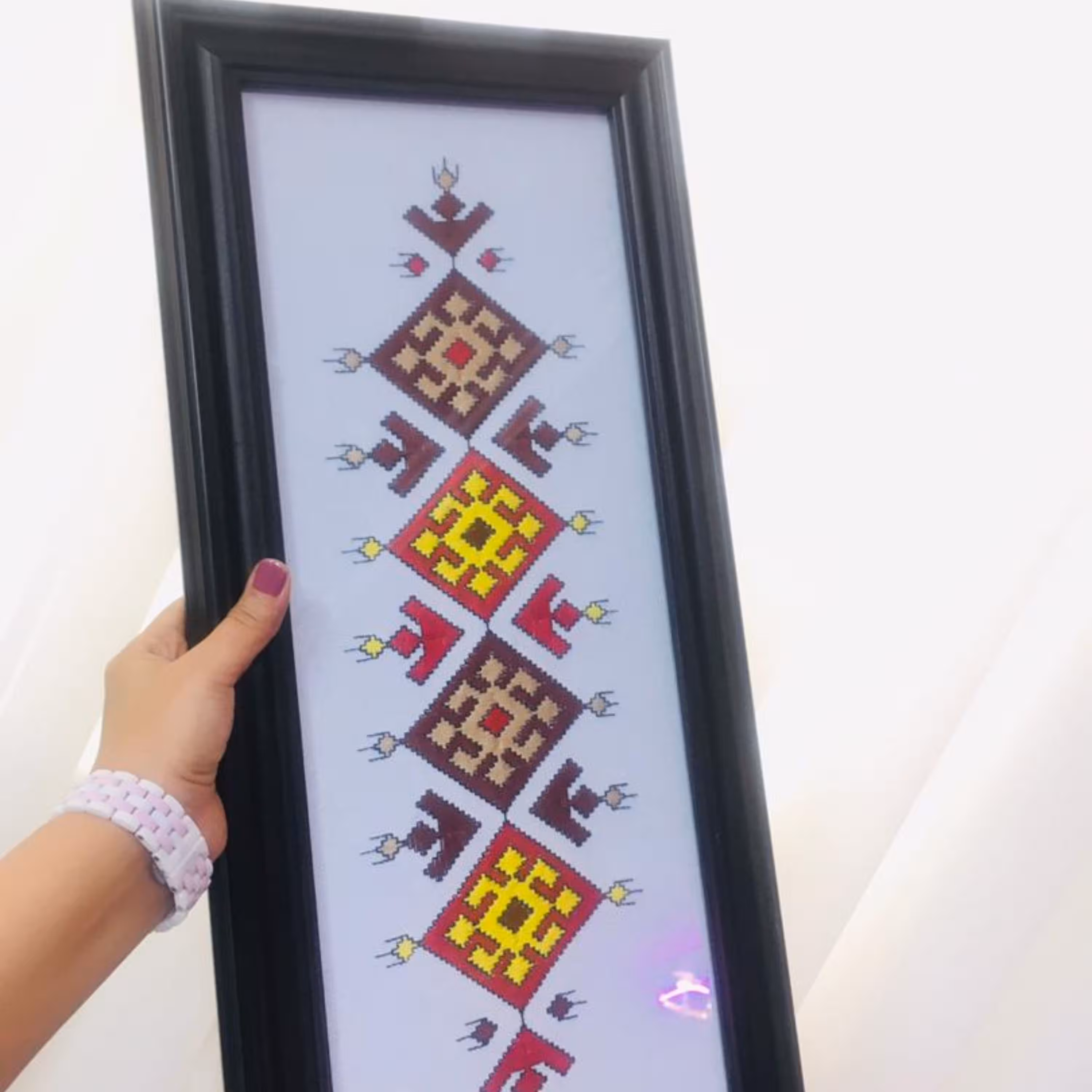 تابلو سوزن دوزی KS004 غرفه ملک خورشید