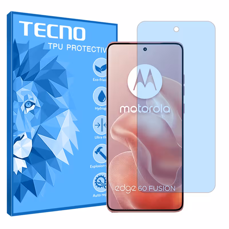 گلس موتورولا Edge 60 Pro مدل هیدروژلی آنتی بلو برند تکنو کد S