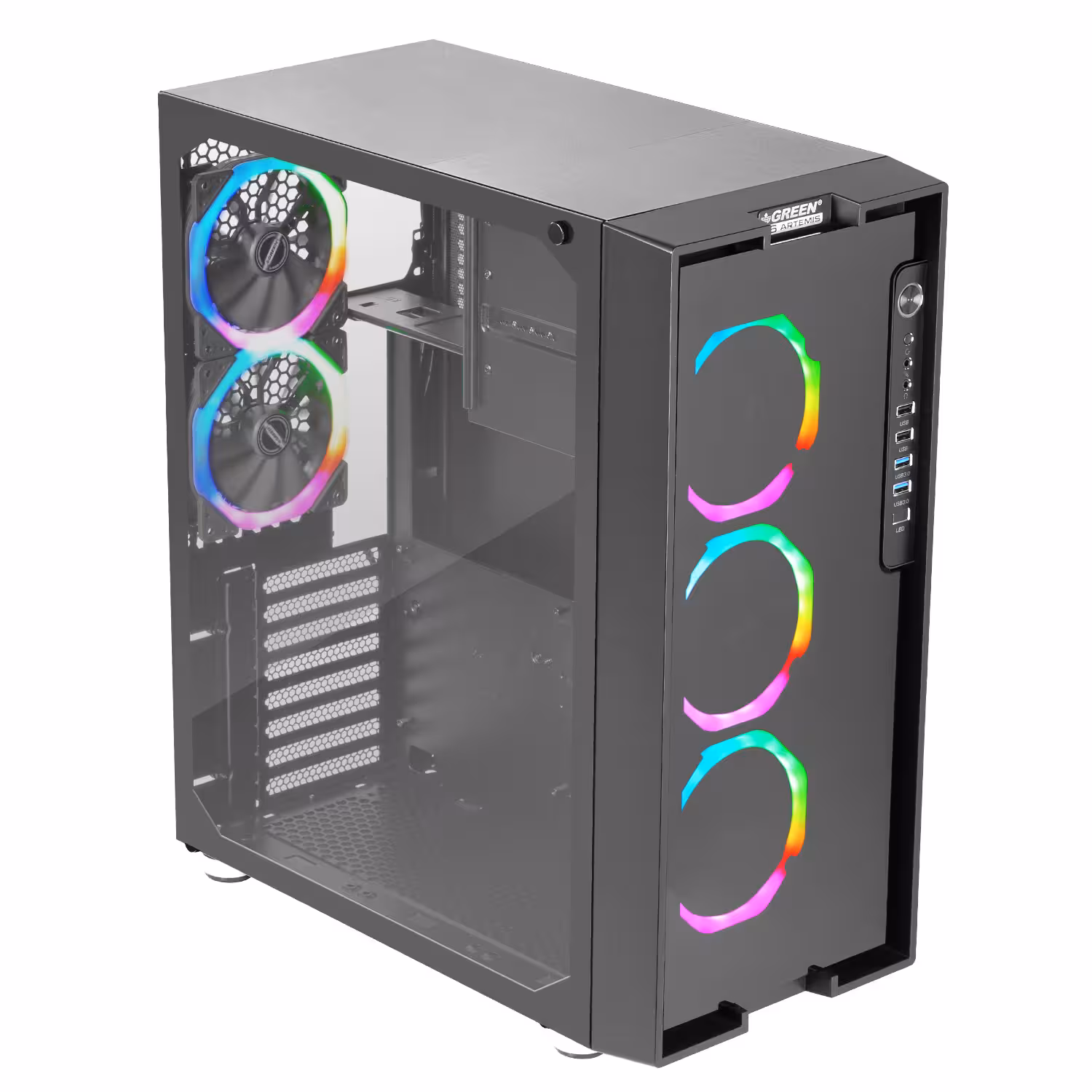 کیس کامپیوتر گرین Z6 RGB ARTEMIS