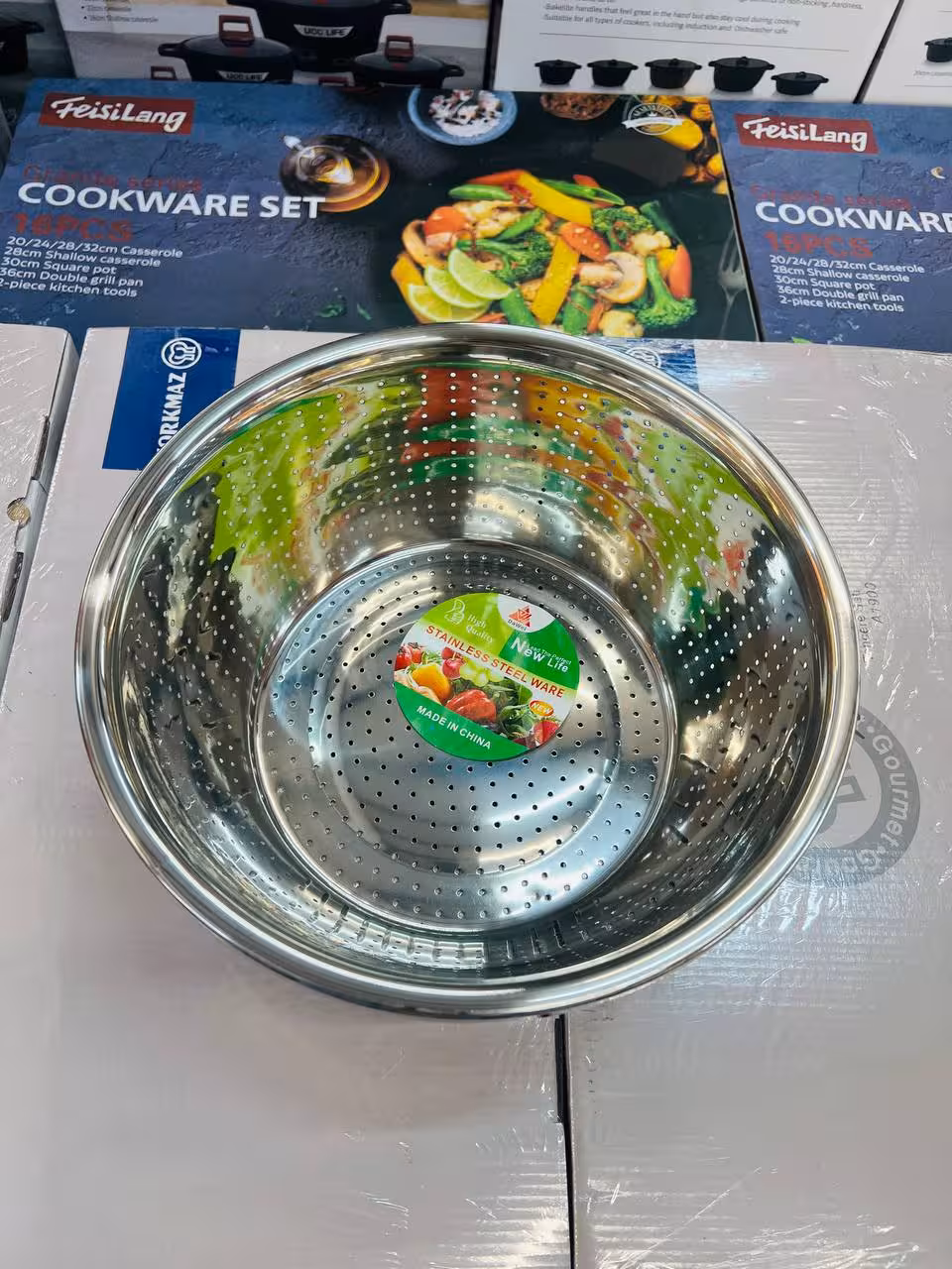 آبکش گرد استیل ضد زنگ 5062-32