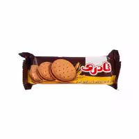 بیسکویت کرمدار کاکائو با آرد کامل گندم نادری 110 گرمی