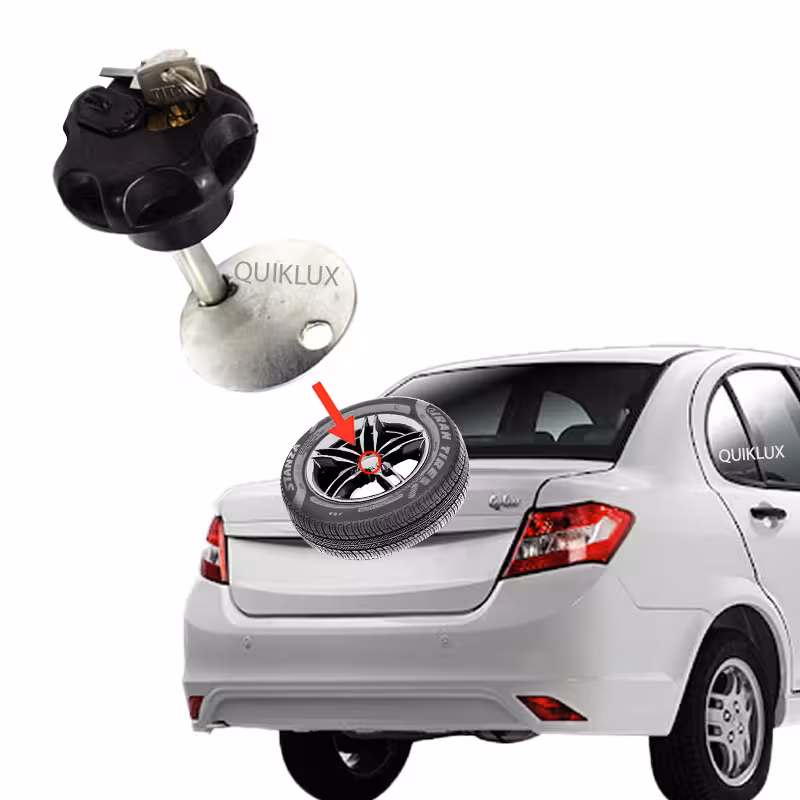 قفل محافظ لاستیک زاپاس ساینا