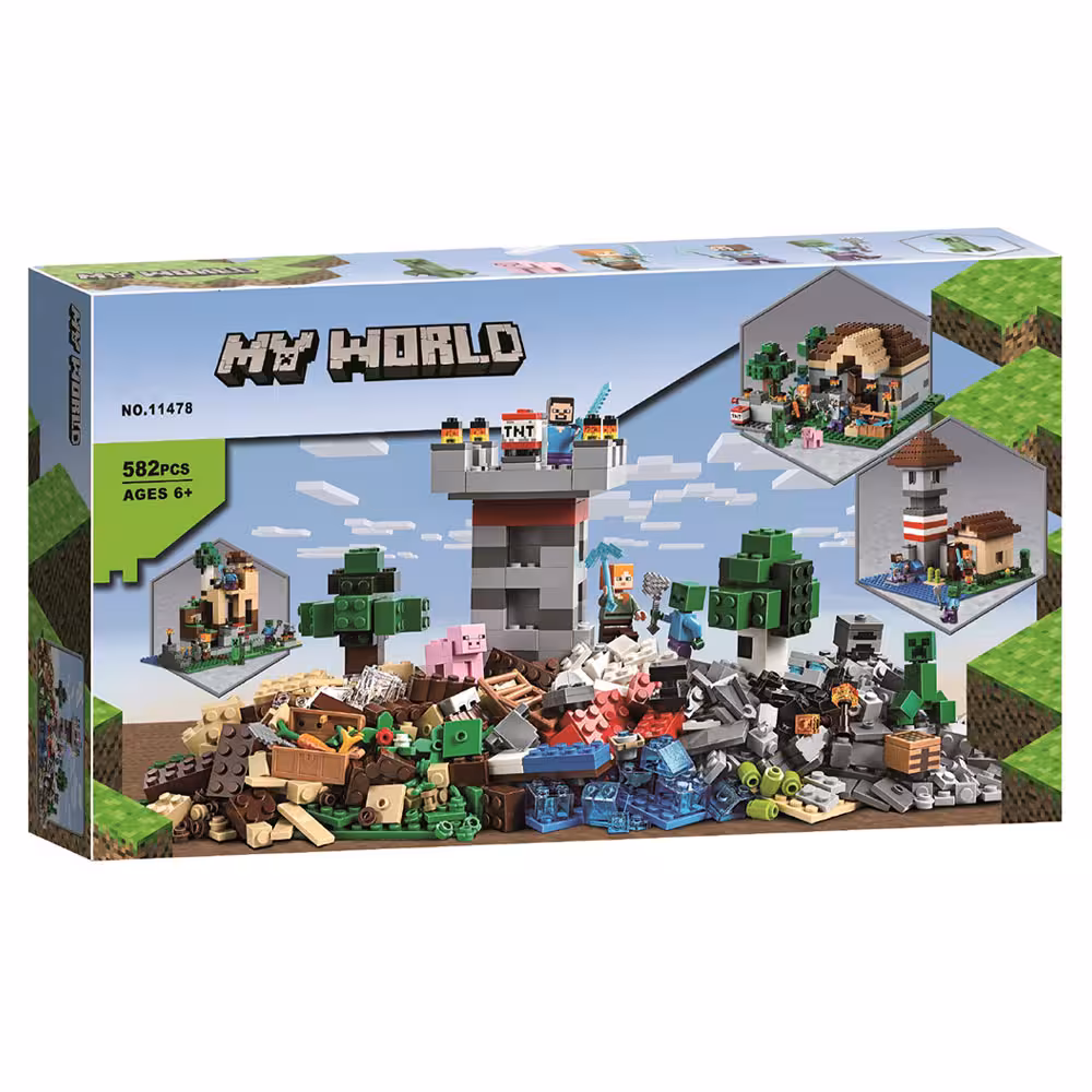 لگو ماینکرافت مدل MyWorld کد 11478