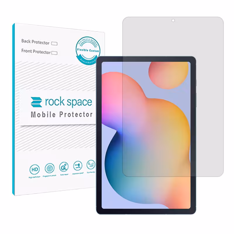 گلس تبلت سامسونگ Galaxy Tab S6 Lite مدل نانو هیدروژل شفاف برند راک اسپیس کد L