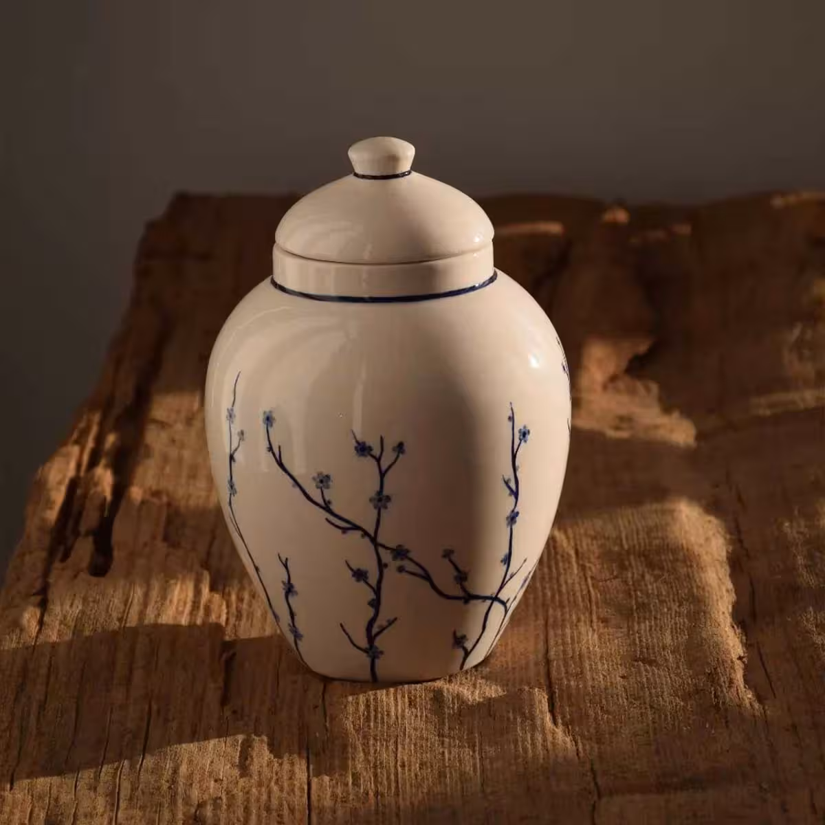 بانکه چای خشک طرح دار