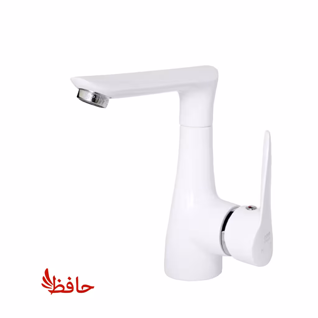 شیر روشویی راسان مدل رابیت سفید