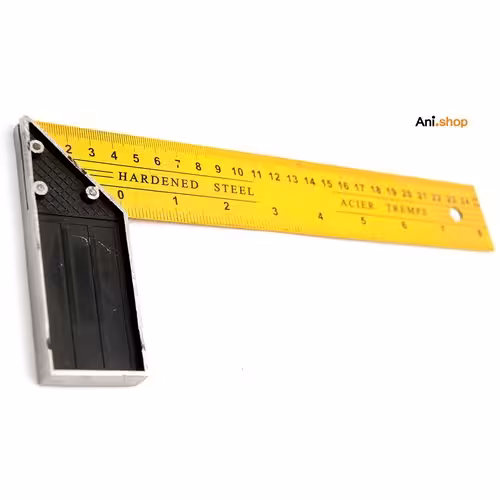 ابزار گونیا 30 سانتیمتر مدل استیل کد88