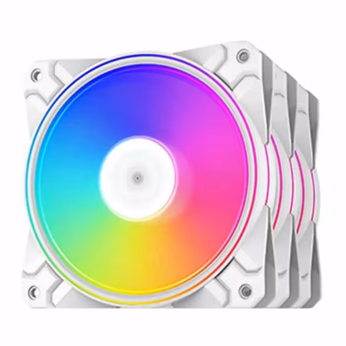 فن کیس دیپ کول Deepcool CF120 PLUS White 3 in 1