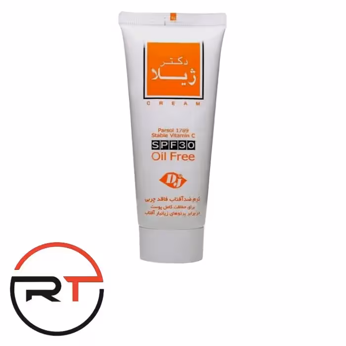 ضد آفتاب بی رنگ SPF30 فاقد چربی دکتر ژیلا 30 میلی