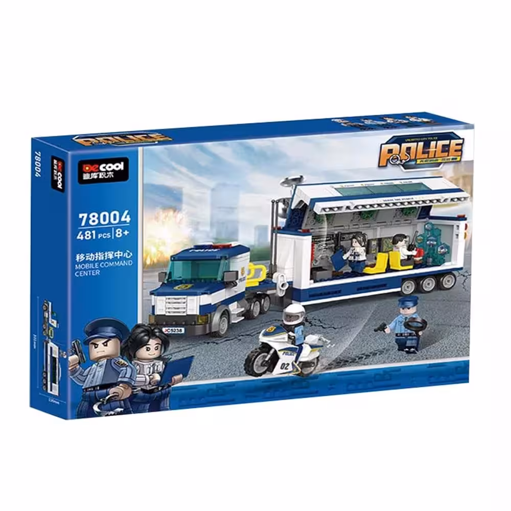 لگو ایستگاه پلیس شهر کد DECOOL 78004