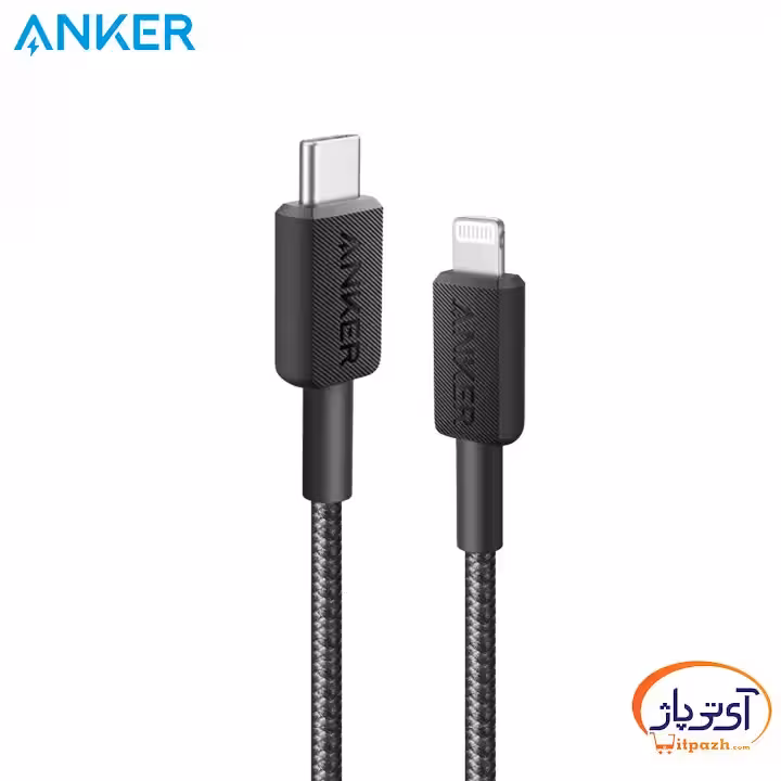 کابل شارژ و دیتا Lightning به USB-C انکر A81B5 طول 90 سانتی متر
