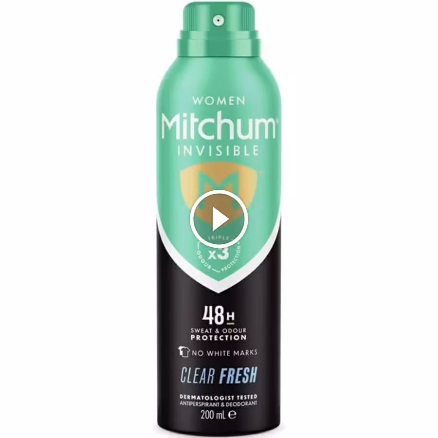 اسپری ضد تعریق زنانه میچام مدل clear Fresh
 حجم 200 میل