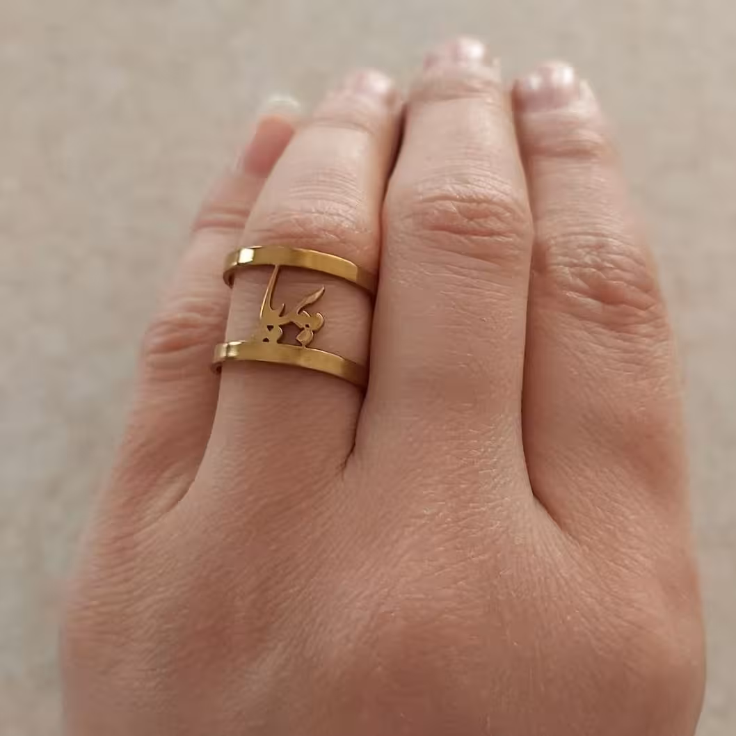 انگشتر پریا نقره