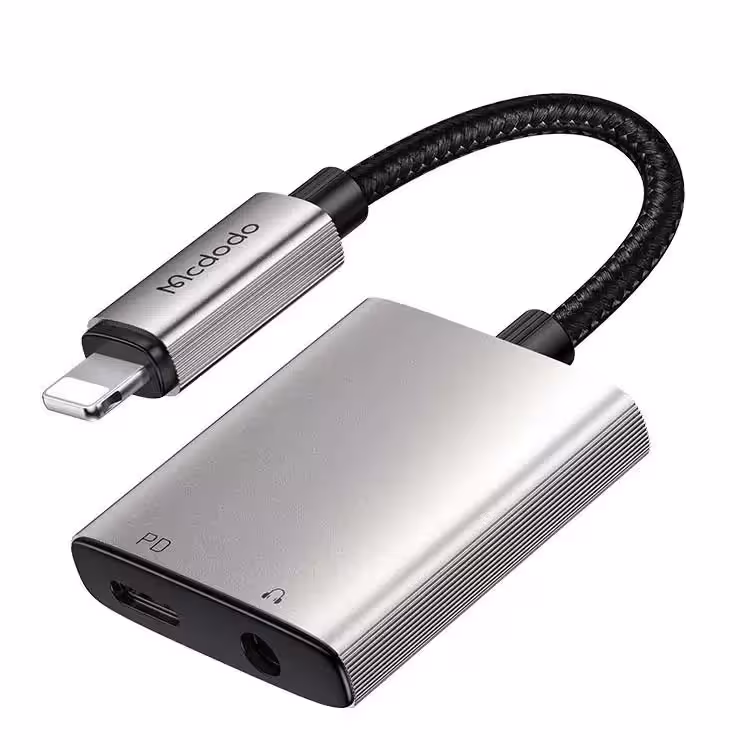 مبدل لایتنینگ به جک 3.5 میلیمتری / لایتنینگ مک دودو مدل CA-554