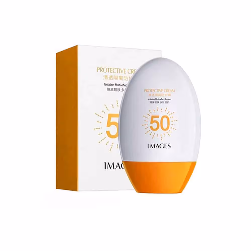 کرم ضد آفتاب بدون رنگ ضد لک spf50ایمیجز45میل