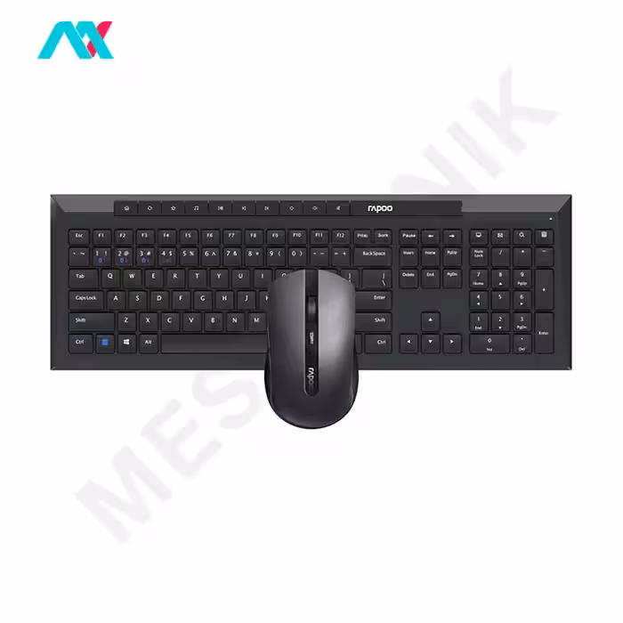 کیبورد ماوس بی‌سیم رپو مدل 8210M