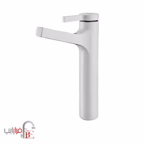 شیر روشویی پایه بلند KWC مدل آوا سفید