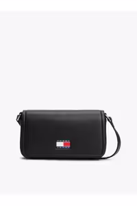 کیف شانه ای باید صلیب سیاه زن Tommy Jeans