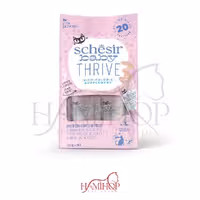 بستنی مکمل رشید بچه گربه شسیر مدل ساشه ای Schesir Baby Thrive Pouch Chicken