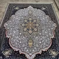 فرش ماشینی بی سی اف کاشان 440شانه سایز 12متری نقشه سلنا