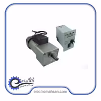 موتور گیربکس تک فاز 60 وات دور متغیر 28 دور شفت مستقیم با کنترل دور دیجیتالی تایلی اصل