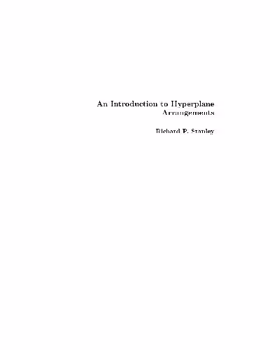 خرید و دانلود نسخه کامل کتاب Introduction to hyperplane arrangements