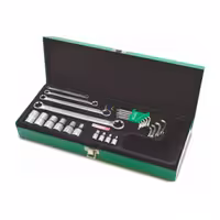 جعبه بکس و آچار 23 پارچه E مدل GAAD2302 تاپ تول TOPTUL