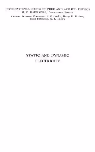 خرید و دانلود نسخه کامل کتاب Static and dynamic electricity