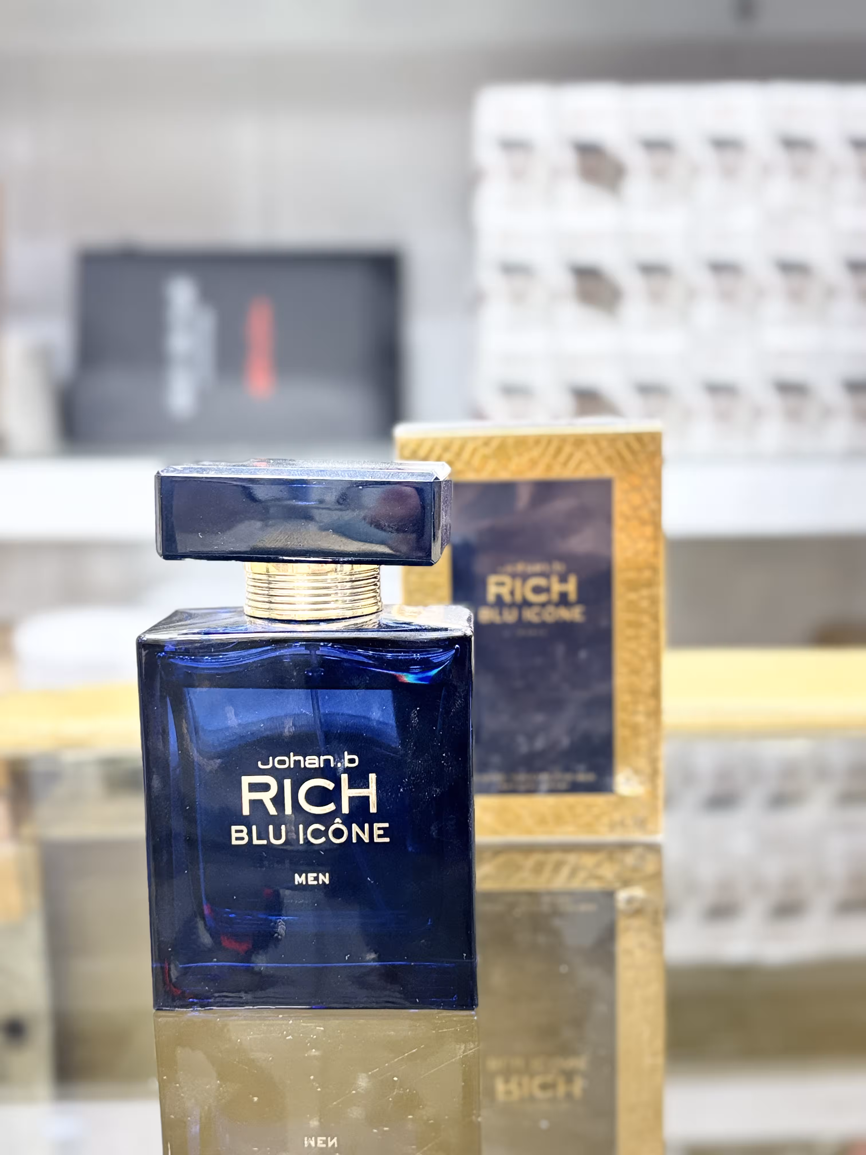 ادکلن جوهان بی ریچ بلو آیکون اورجینال Johan B Rich blu icone 90 میل