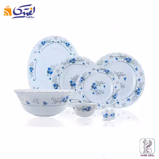 سرویس رمانتیک پارس اپال 6 نفره 28 پارچه کد 120