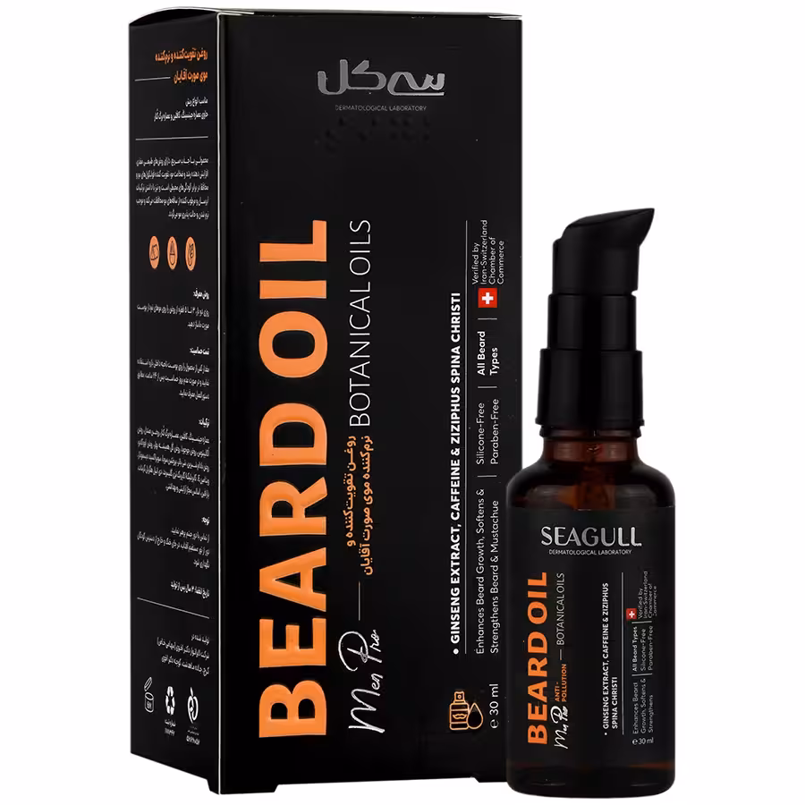 روغن تقویت کننده و نرم کننده سی گل مخصوص موی صورت آقایان (30 میل)