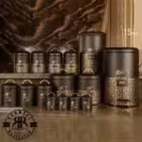 BVK بی وی کی سرویس اشپزخانه 15 پارچه  بونسای مشکی  VK5491-805401