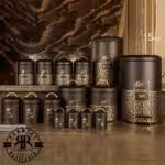 BVK بی وی کی سرویس اشپزخانه 15 پارچه  بونسای مشکی  VK5491-805401