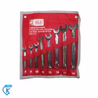 آچار یکسر رینگ 8 عددی SOLID