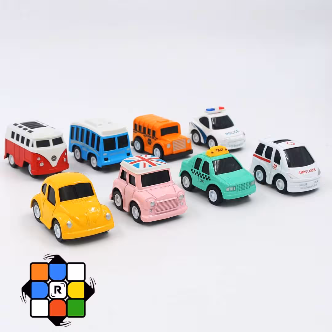 پک 8 عددی ماشین های امدادی فلزی