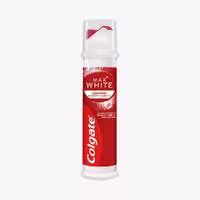 خمیر دندان پمپی کلگیت سفیدکننده روزانه مدل Max White حجم 100 میلColgate Max White Daily Whitening Pump Toothpaste 100ml